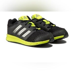 Adidas Kids' LK Sport 2 Running Shoes SNEAKER  Black / Green‎ (AF4537) SIZE 6